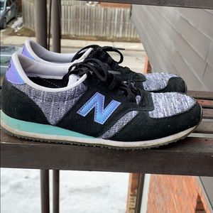Purple and black New Balance 420 size 9